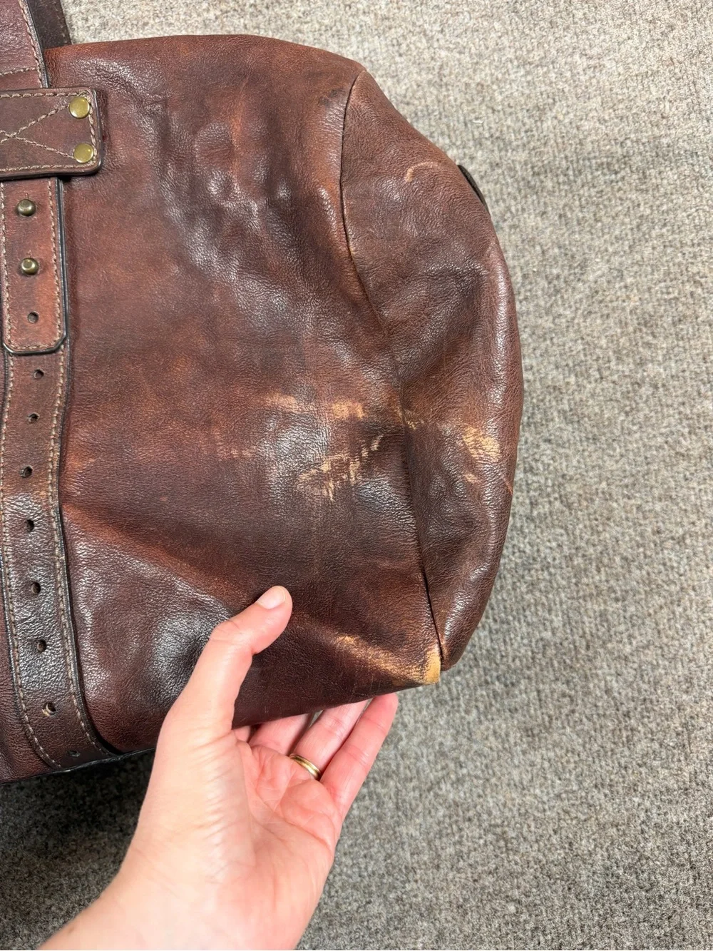 Brown large bag